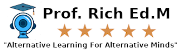 Prof. Rich offers alternative learning topics for alternative minds, fully online.